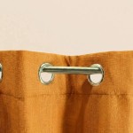 Rideau tamisant coton flammé neutre 140x250cm | Hashtag Déco