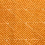 Rideau géométrique coton bleu 140x250cm | Hashtag Déco