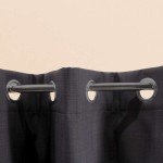 Rideau occultant thermique 140x240cm polyester | Hashtag Déco