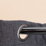 Rideau phonique 140x260cm polyester | Hashtag Déco