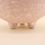 Coupe en papier maché blanc 29cm, élégance naturelle | Hashtag Déco