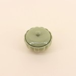 Bougie céramique corolle à couvercle | Hashtag Déco