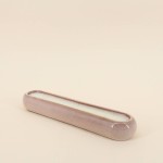 Bougie parfumée céramique beige 31cm | Hashtag Déco