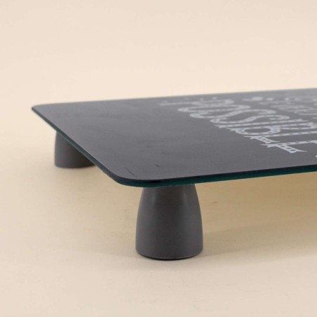 Plaques protection cuisine en verre gris | Hashtag Déco