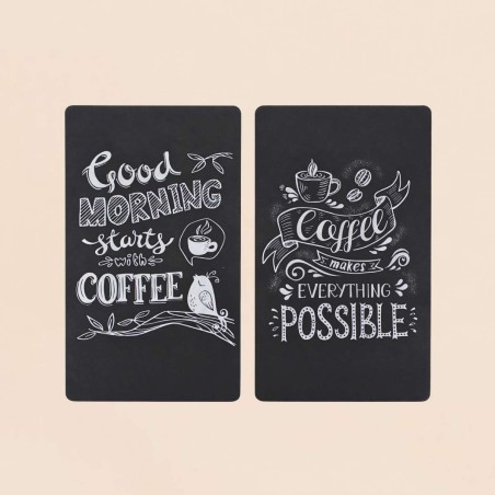 Plaques protection cuisine en verre gris | Hashtag Déco