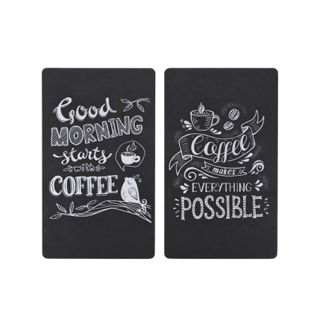 Plaques protection cuisine en verre gris | Hashtag Déco