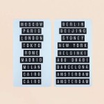 Plaques protection cuisine noir et blanc | Hashtag Déco