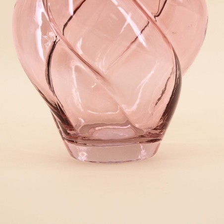 Vase en verre marron 20cm, élégant et unique | Hashtag Déco