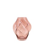 Vase en verre marron 20cm, élégant et unique | Hashtag Déco