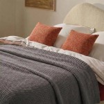 Plaid en tricot 125x150cm