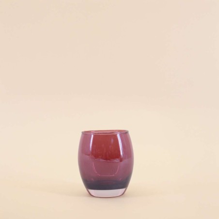 Photophore verre irisé 9cm, chic et élégant | Hashtag Déco