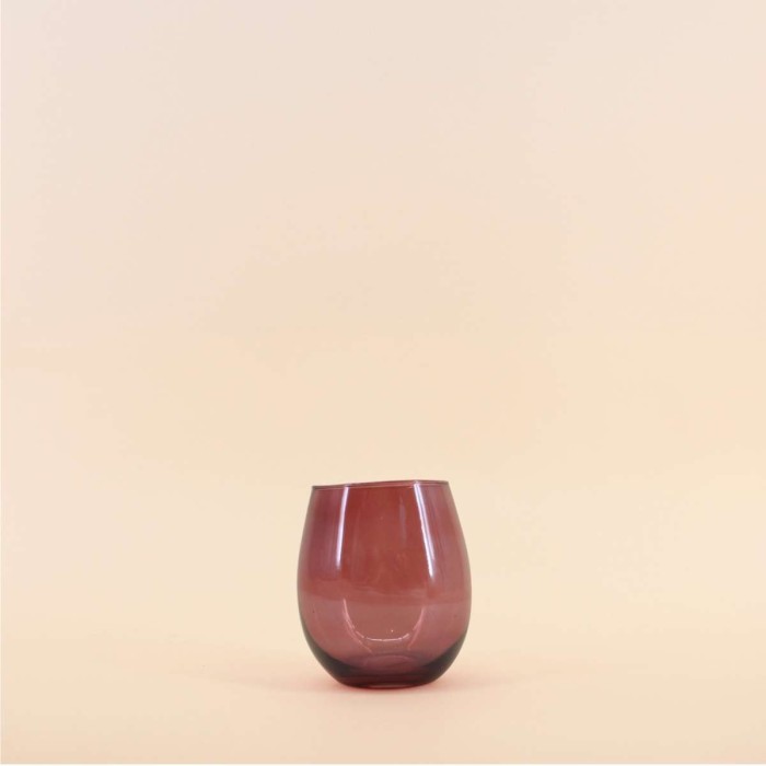 Photophore en verre irisé 11cm, charme raffiné | Hashtag Déco