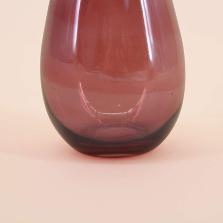 Photophore en verre irisé 11cm, charme raffiné | Hashtag Déco