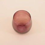 Photophore en verre irisé 11cm, charme raffiné | Hashtag Déco