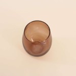 Photophore en verre irisé 11cm, charme raffiné | Hashtag Déco