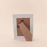 Cadre photo gris en MDF 10x15cm élégant | Hashtag Déco