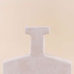 Vase design flacon grès neutre 30cm | Hashtag Déco