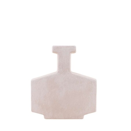 Vase design flacon grès neutre 30cm | Hashtag Déco