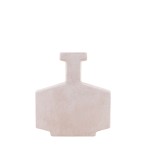 Vase design flacon grès neutre 30cm | Hashtag Déco