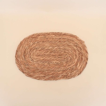 Sets de table ovales naturels 44x30cm | Hashtag Déco