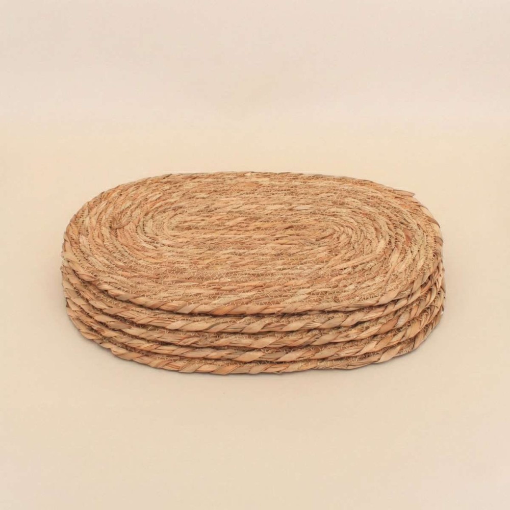 Sets de table ovales naturels 44x30cm | Hashtag Déco