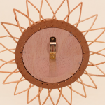 Miroir en rotin rond 30cm naturel | Hashtag Déco