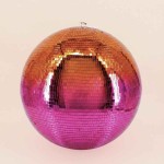 Boule à facettes XL rose doré verre 60cm | Hashtag Déco