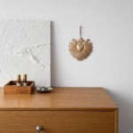 Ex voto cœur 24cm en métal doré | Hashtag Déco