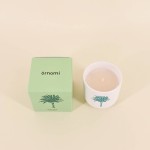 Bougie parfumée céramique vert foncé | Hashtag Déco