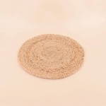 Coffret bambou beige sets et dessous verre | Hashtag Déco