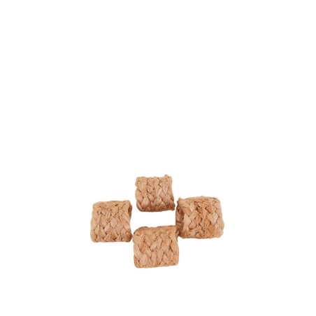 Coffret bambou beige sets et dessous verre | Hashtag Déco