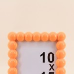 Cadre photo rose en verre 10x15cm | Hashtag Déco