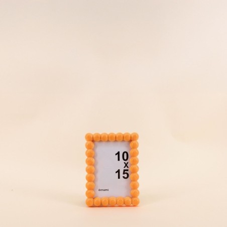 Cadre photo rose en verre 10x15cm | Hashtag Déco