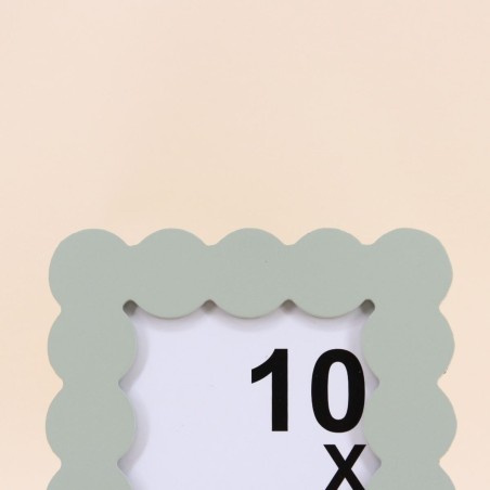 Cadre photo vert 10x15cm design élégant | Hashtag Déco