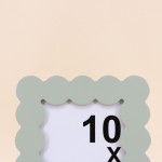 Cadre photo vert 10x15cm design élégant | Hashtag Déco