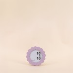 Cadre photo rond violet MDF 10x10cm | Hashtag Déco