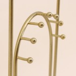 Porte bijoux métal doré 30cm élégant | Hashtag Déco
