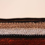 Panier jonc de mer marron beige 50x28cm | Hashtag Déco