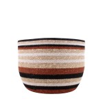 Panier jonc de mer marron beige 50x28cm | Hashtag Déco