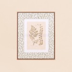 Image encadrée lin vert 45x60cm | Hashtag Déco