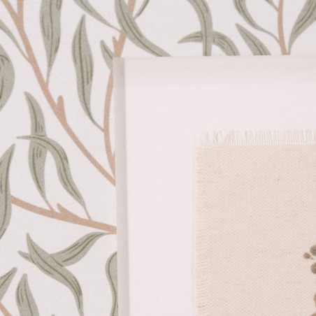 Image encadrée lin vert 45x60cm | Hashtag Déco