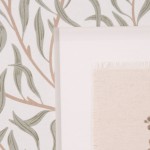 Image encadrée lin vert 45x60cm | Hashtag Déco