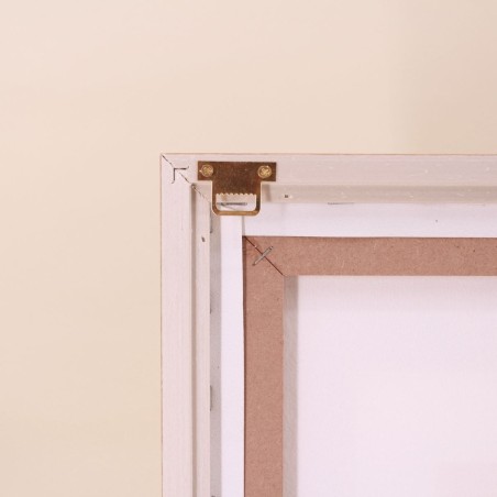 Image encadrée lin vert 45x60cm | Hashtag Déco