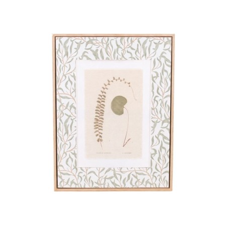 Image encadrée lin vert 45x60cm, élégance naturelle | Hashtag Déco