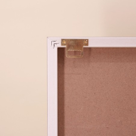 Toile géométrique beige canvas 45x60cm | Hashtag Déco