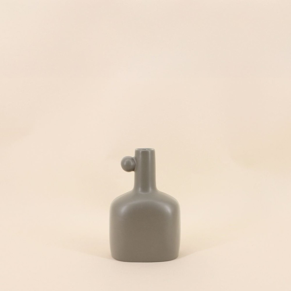 Vase céramique perle 18cm élégant et épuré | Hashtag Déco