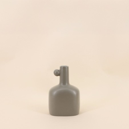 Vase céramique perle 18cm élégant et épuré | Hashtag Déco