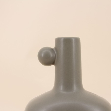 Vase céramique perle 18cm élégant et épuré | Hashtag Déco