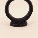 Bougeoir céramique noire 14cm - Élégance moderne | Hashtag Déco