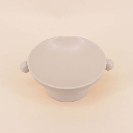 Coupe sur pied céramique dolomite élégante | Hashtag Déco